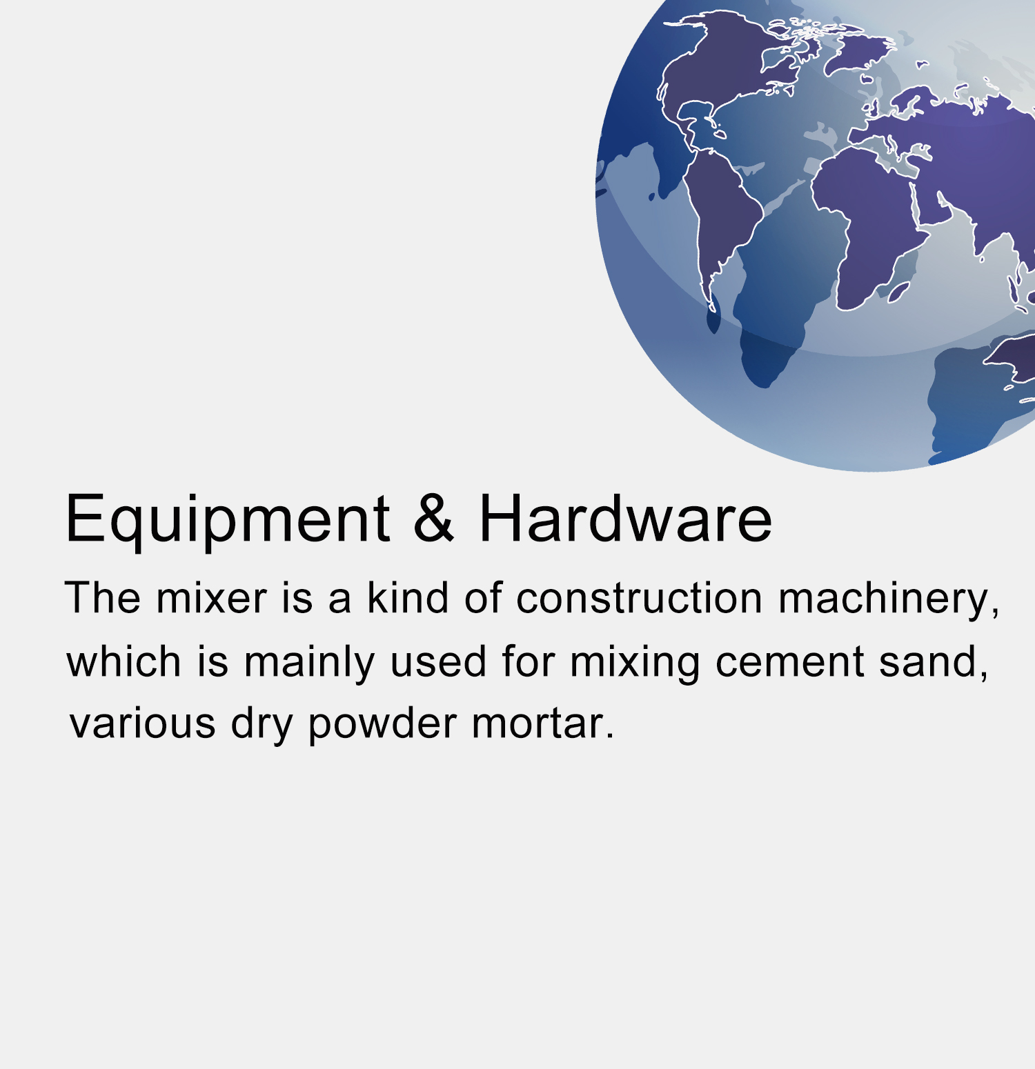 Equipment & Hardware